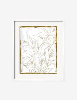 Lilies Wall Art By Laurel-Dawn Latshaw -Famous Decoration Store LaurelDawnLiliesWhiteFrame