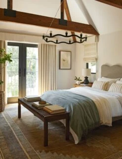 Fox Chandelier 8 Fox Chandelier -Famous Decoration Store Lulu and Georgia Bedroom2 Evergreen 0607 LIFESTYLE Site Crop Lifestyle 2