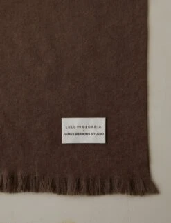 Activity Beneath The Surface Cashmere Throw By James Perkins -Famous Decoration Store Lulu and Georgia ActivityBeneaththeSurfaceThrow PuttyA0656308 3 Product