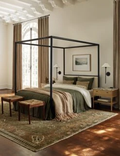 Tahj Rug -Famous Decoration Store Lulu and Georgia BedroomIII 1807 nolamp addsconce 1 Site Crop Lifestyle