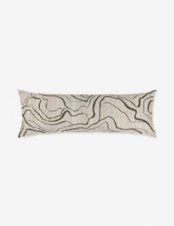 Canyon Pillow By Elan Byrd -Famous Decoration Store Lulu and Georgia CanyonLongLumbarPillow Olive 0219 Site Crop Product