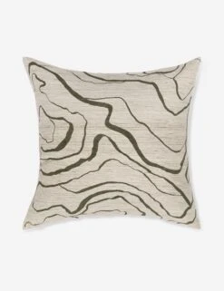 Canyon Pillow By Elan Byrd -Famous Decoration Store Lulu and Georgia CanyonPillow Olive 0248 Site Crop Product