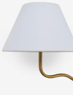 Magdalene Double Sconce 21 Magdalene Double Sconce -Famous Decoration Store MagdaleneDoubleSconceBrass WhiteShade 0020