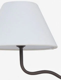 Magdalene Double Sconce 34 Magdalene Double Sconce -Famous Decoration Store MagdaleneDoubleSconceBronze WhiteShade 12753