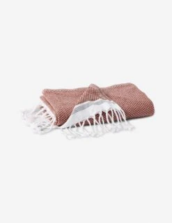 Mediterranean Guest Towel By Coyuchi -Famous Decoration Store Mediterranean BathTowel Rosehip B SP21