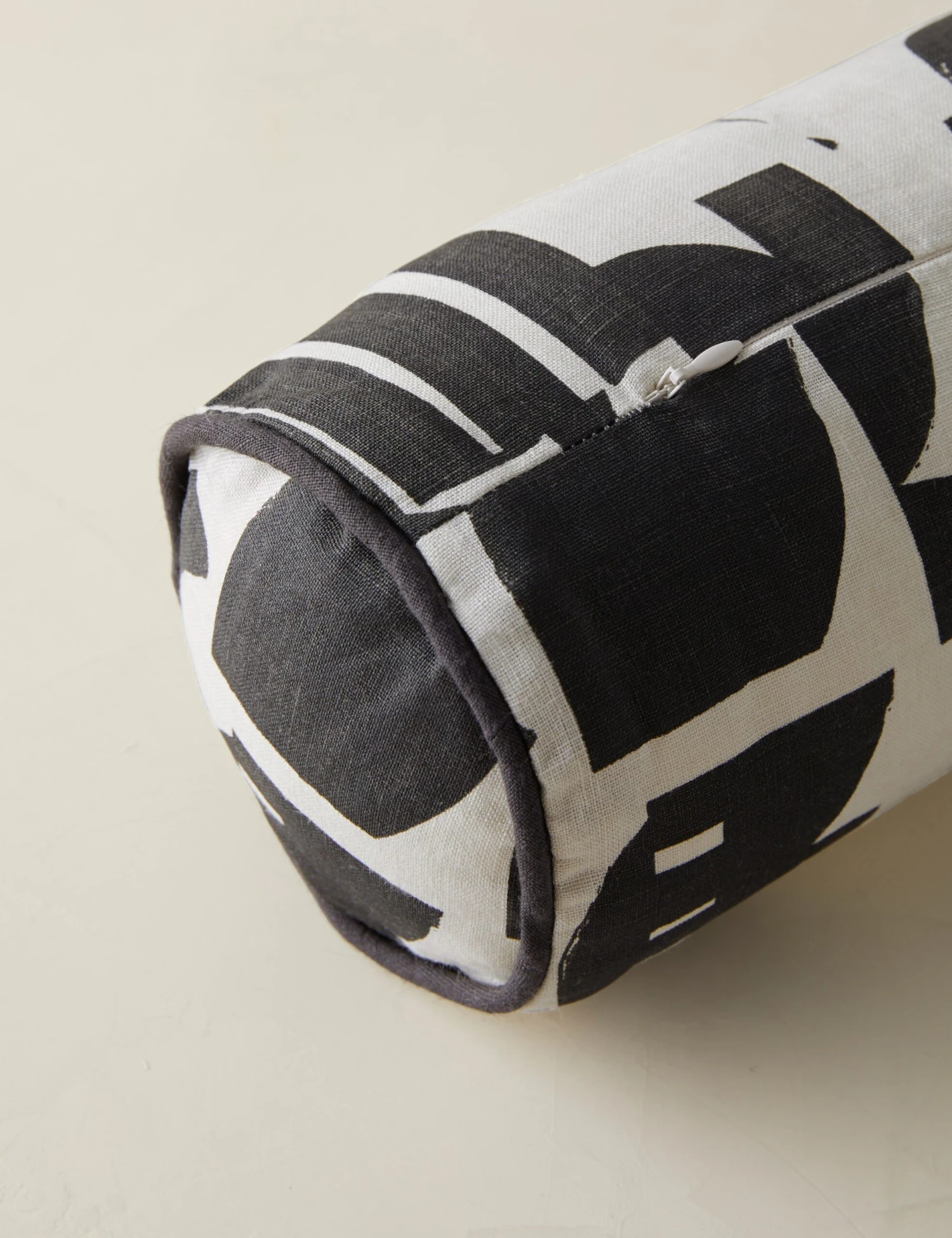 Organic Shapes Linen Bolster Pillow By Sarah Sherman Samuel 9 Organic Shapes Linen Bolster Pillow By Sarah Sherman Samuel - Image 9