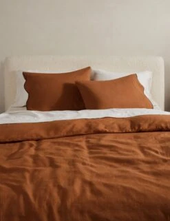 Essie Hemp Duvet Cover By Sarah Sherman Samuel -Famous Decoration Store OteliaHempDuvet Umber Queen Full A0656694 2 Product
