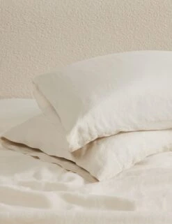 Essie Hemp Pillowcases (Set Of 2) By Sarah Sherman Samuel -Famous Decoration Store OteliaPillowcaseSet Cream Standard A0656713 2049 Product