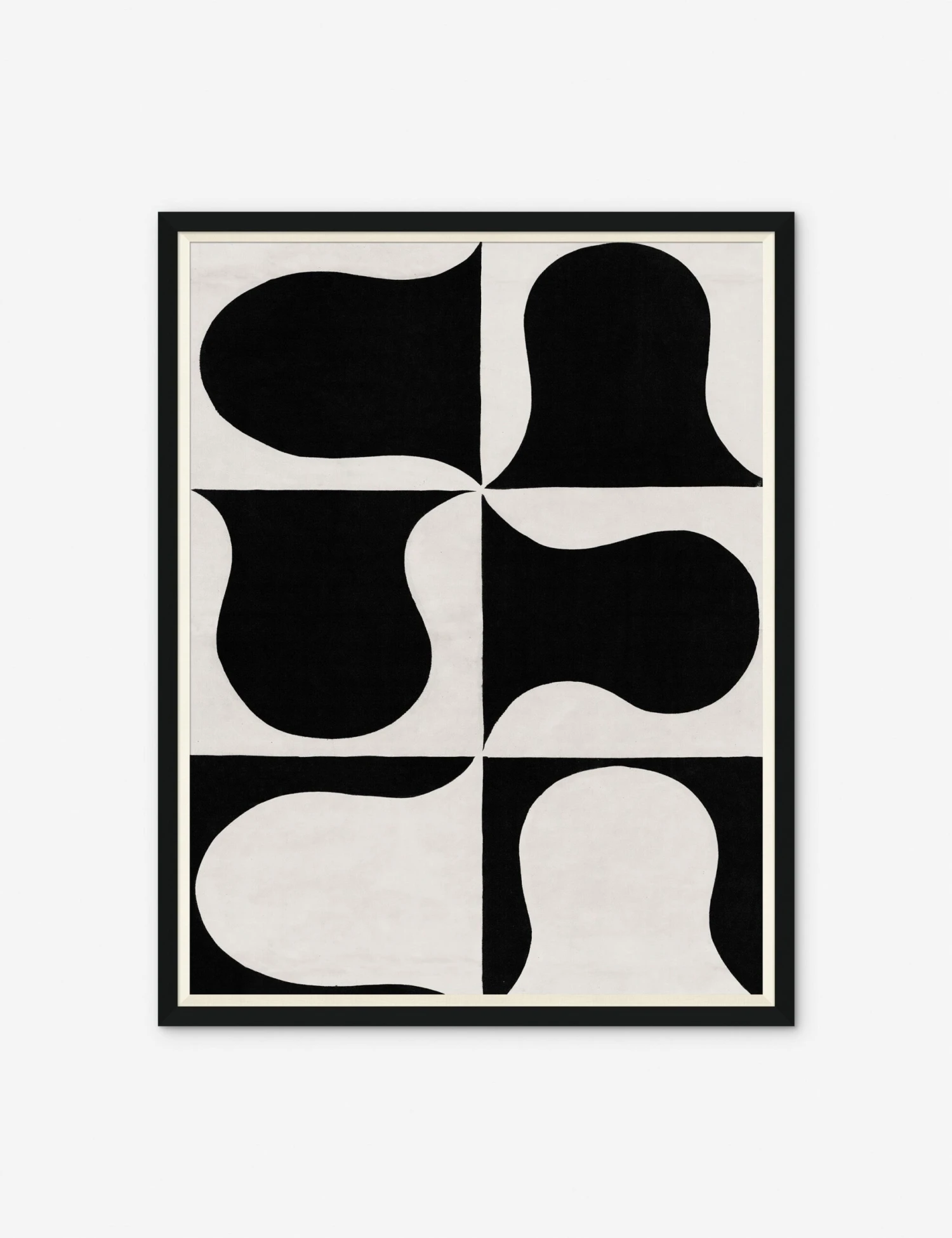 Black And White Abstract Series B Print By Paule Marrot 2 Black And White Abstract Series B Print By Paule Marrot - Image 2