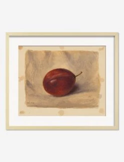 Plum Print By John Henry Hill -Famous Decoration Store PlumNaturalMatted