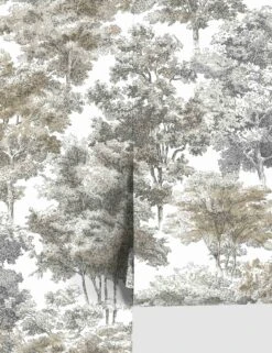 Old World Trees Peel + Stick Wallpaper