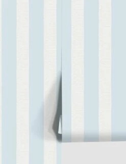 Grosgrain Stripe Peel + Stick Wallpaper By Sarah Jessica Parker 10 Grosgrain Stripe Peel + Stick Wallpaper By Sarah Jessica Parker -Famous Decoration Store SJP Grosgrain Stripe MorningDewCream