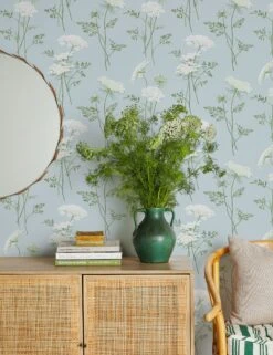 The Queens Lace Wallpaper By Sarah Jessica Parker 12 The Queens Lace Wallpaper By Sarah Jessica Parker -Famous Decoration Store The Queens Lace by SJP MistyBlue RS