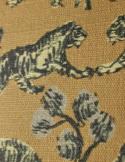 Tiger Grasscloth Wallpaper By Sarah Sherman Samuel -Famous Decoration Store TigerGrassclothWallpaperbySSS Goldenrod A0655822 1446