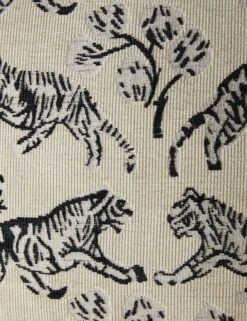 Tiger Pillow By Sarah Sherman Samuel -Famous Decoration Store TigerPillowbySarahShermanSamuel Ivory A0655807B1020 Product