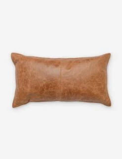 Sabrea Leather Lumbar Pillow -Famous Decoration Store V180022 2613468c ea74 4940 94e9 859a03cf4565