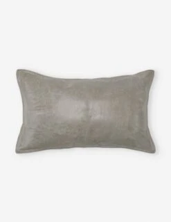 Sabrea Leather Lumbar Pillow -Famous Decoration Store V180025 a65b869e 2613 4727 b24e d48e30316d9a
