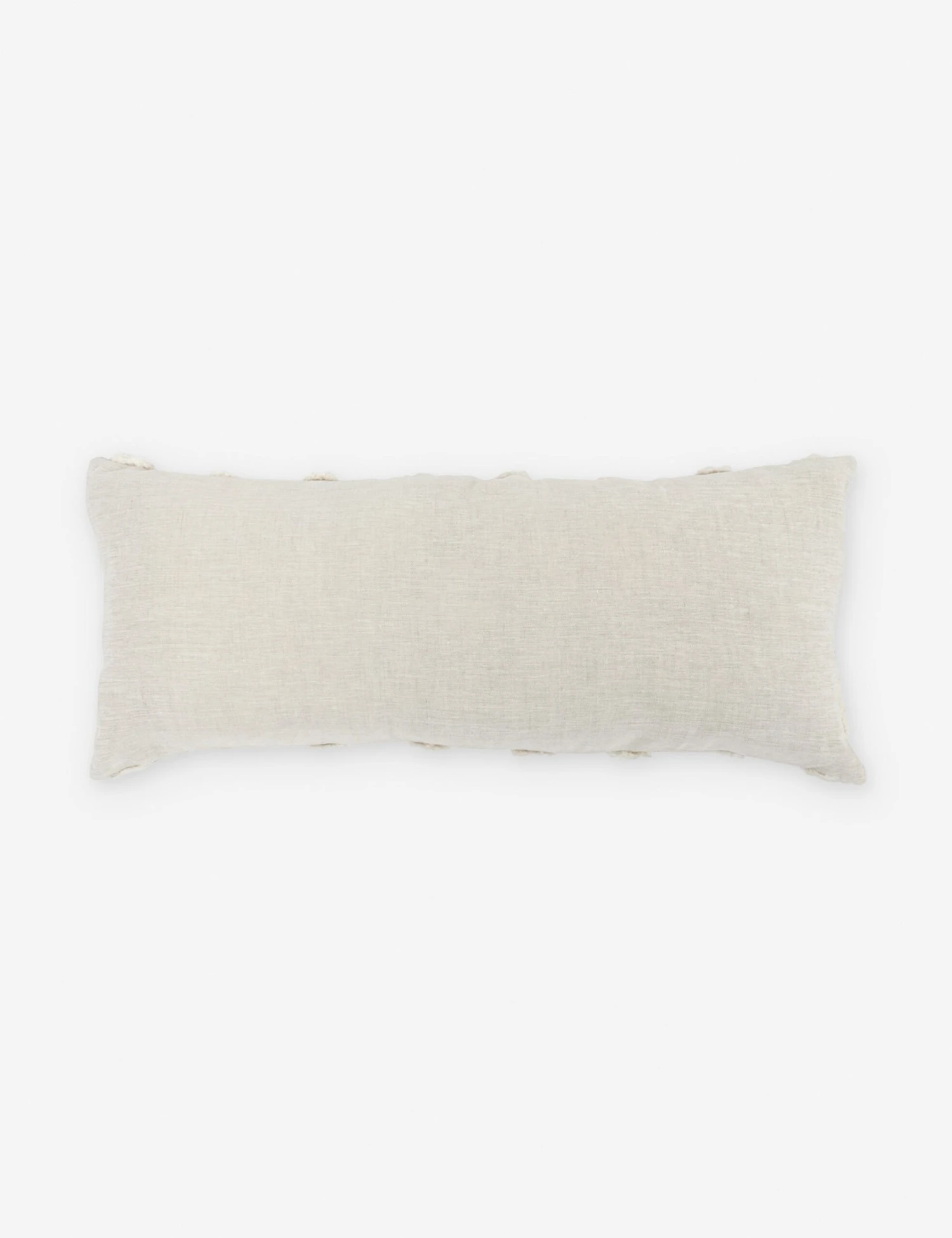 Gayel Linen Pillow, 22" X 22", Natural 5 Gayel Linen Pillow, 22" X 22", Natural - Image 5