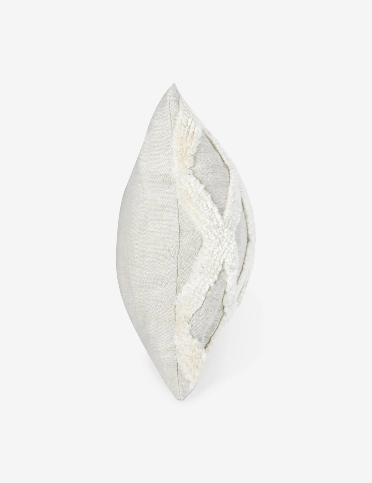 Gayel Linen Pillow, 22" X 22", Natural 6 Gayel Linen Pillow, 22" X 22", Natural - Image 6