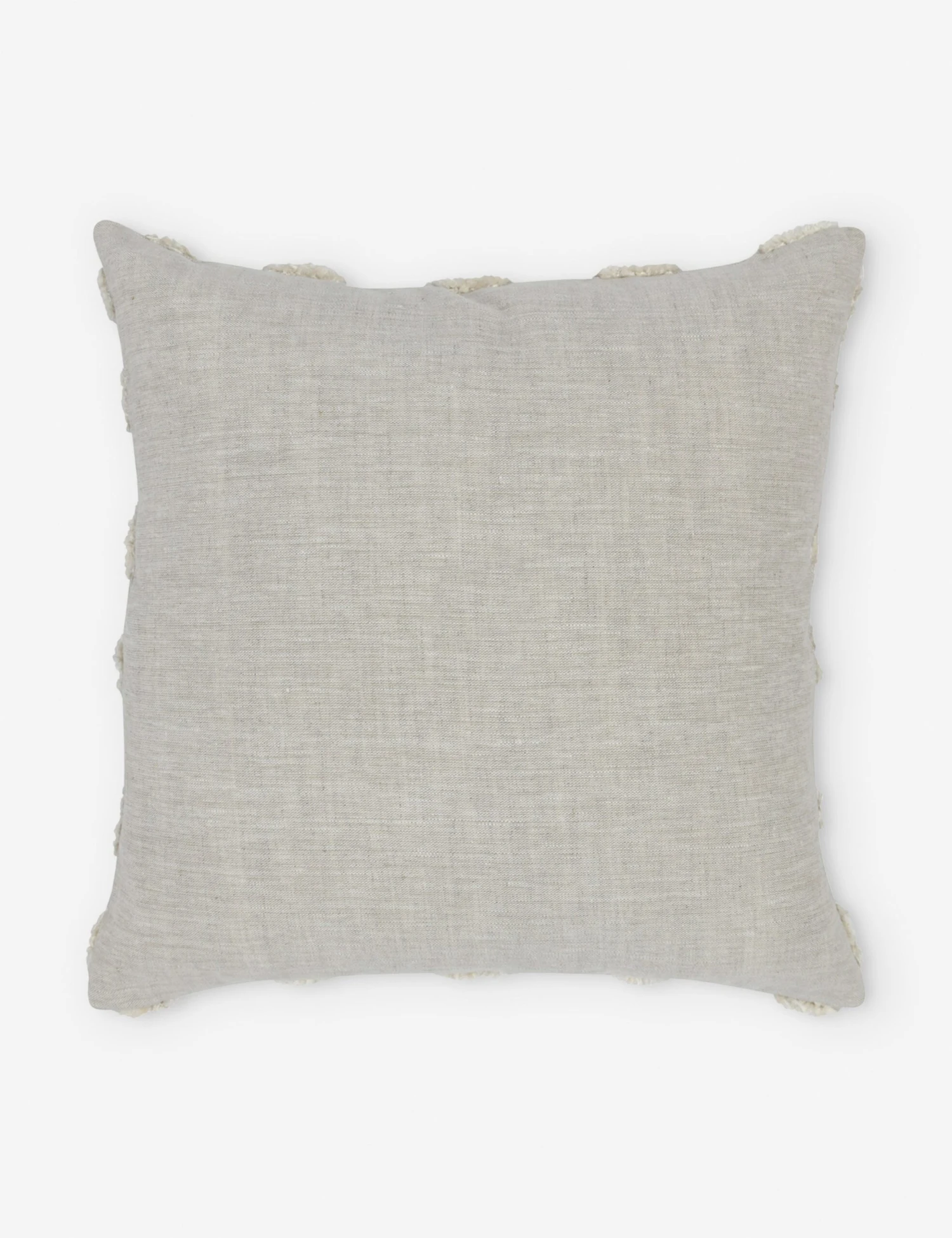 Gayel Linen Pillow, 22" X 22", Natural 2 Gayel Linen Pillow, 22" X 22", Natural - Image 2