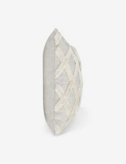 Gayel Linen Pillow, 22" X 22", Natural 8 Gayel Linen Pillow, 22" X 22", Natural -Famous Decoration Store V250031 2