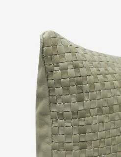 Victor Leather Pillow -Famous Decoration Store VictorPillow 20 x20 Green A0655742B 17425 0e4fd22a 66ad 4983 bf93 259a3fd80d19