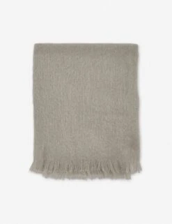 Aimee Mohair Throw -Famous Decoration Store aimee mohair throw warm grey a06517018 2904