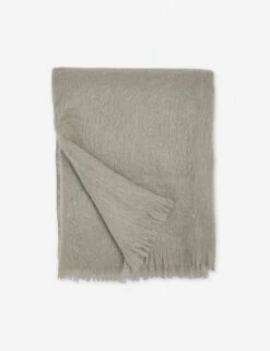 Aimee Mohair Throw -Famous Decoration Store aimee mohair throw warm grey a06517018 2905