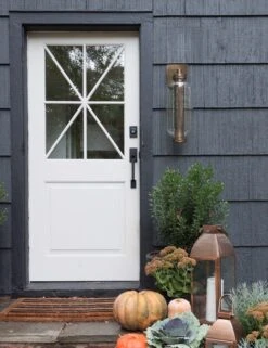 Romelia Indoor / Outdoor Sconce -Famous Decoration Store b7032 anissa zajac of house seven design