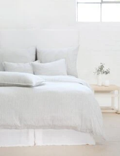 Connor Linen Cotton Duvet By Pom Pom At Home 13 Connor Linen Cotton Duvet By Pom Pom At Home -Famous Decoration Store connordenimfront