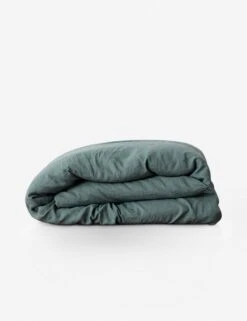 European Flax Linen Duvet Cover By Cultiver -Famous Decoration Store cultiver linen bedding bluestone duvet cover