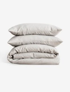 European Flax Linen Duvet Set By Cultiver -Famous Decoration Store cultiver linen bedding smoke grey duvet set 1 1 605d7795 a831 4ca6 b231 01c2023bbccb