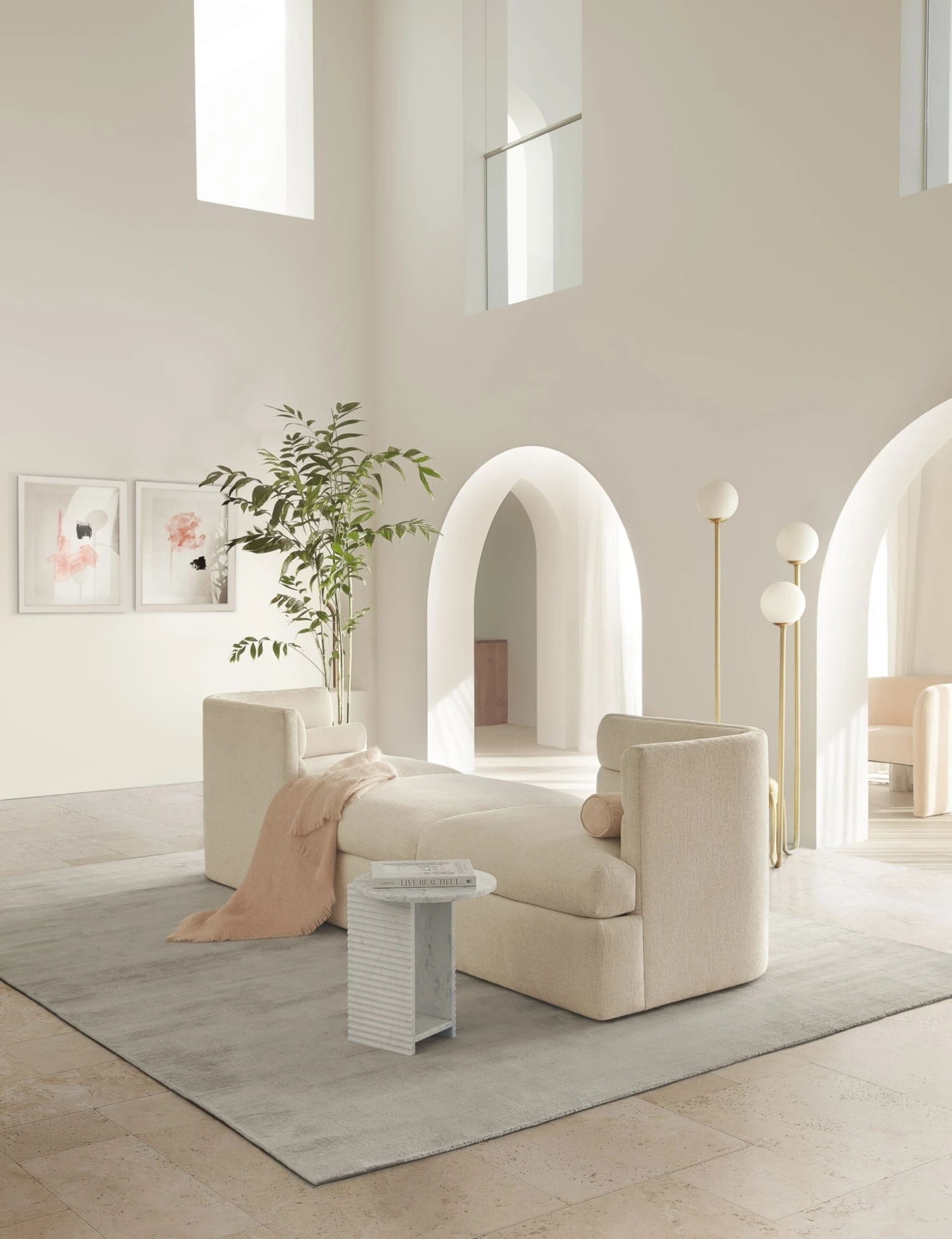 Pale Bloom A Print (Set Of 2) 2 Pale Bloom A Print (Set Of 2) - Image 2