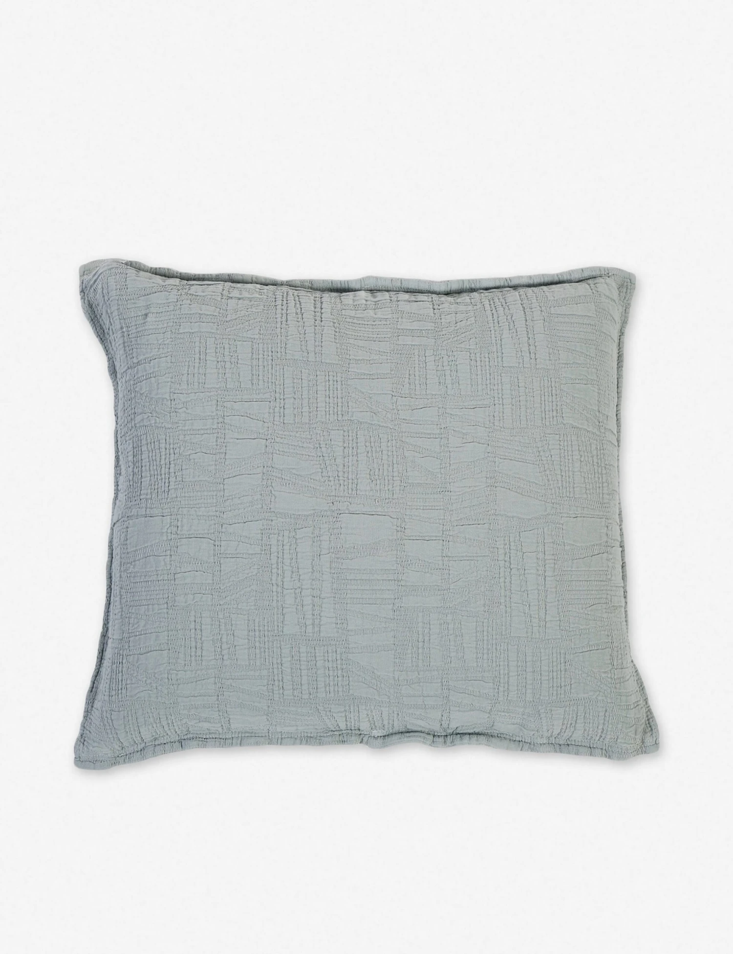 Harbour Cotton Matelassé Euro Sham By Pom Pom At Home 1 Harbour Cotton Matelassé Euro Sham By Pom Pom At Home