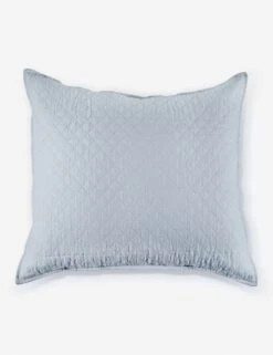 Hampton Quilted Sham By Pom Pom At Home -Famous Decoration Store hampton euro ocean