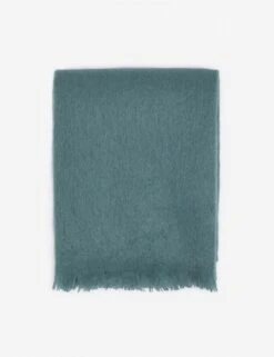 Aimee Mohair Throw -Famous Decoration Store mohair throw shale blue a06517015 1