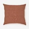 Montauk 28" X 36" Oversized Pillow, Terracotta By Pom Pom At Home