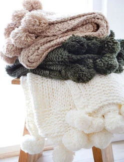 Oulu Throw By Pom Pom At Home -Famous Decoration Store oulucolorscopy