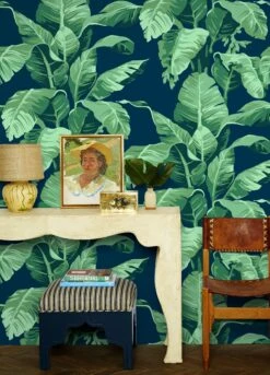 Pacifico Palm Peel + Stick Wallpaper By Nathan Turner -Famous Decoration Store pacifico palm removable wallpaper by nathan turner indigo 1 33b5cbc4 d136 4341 b212 16d1d8fa02e1