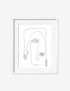 Picasso Print By Damienne Merlina -Famous Decoration Store picasso white frame 1