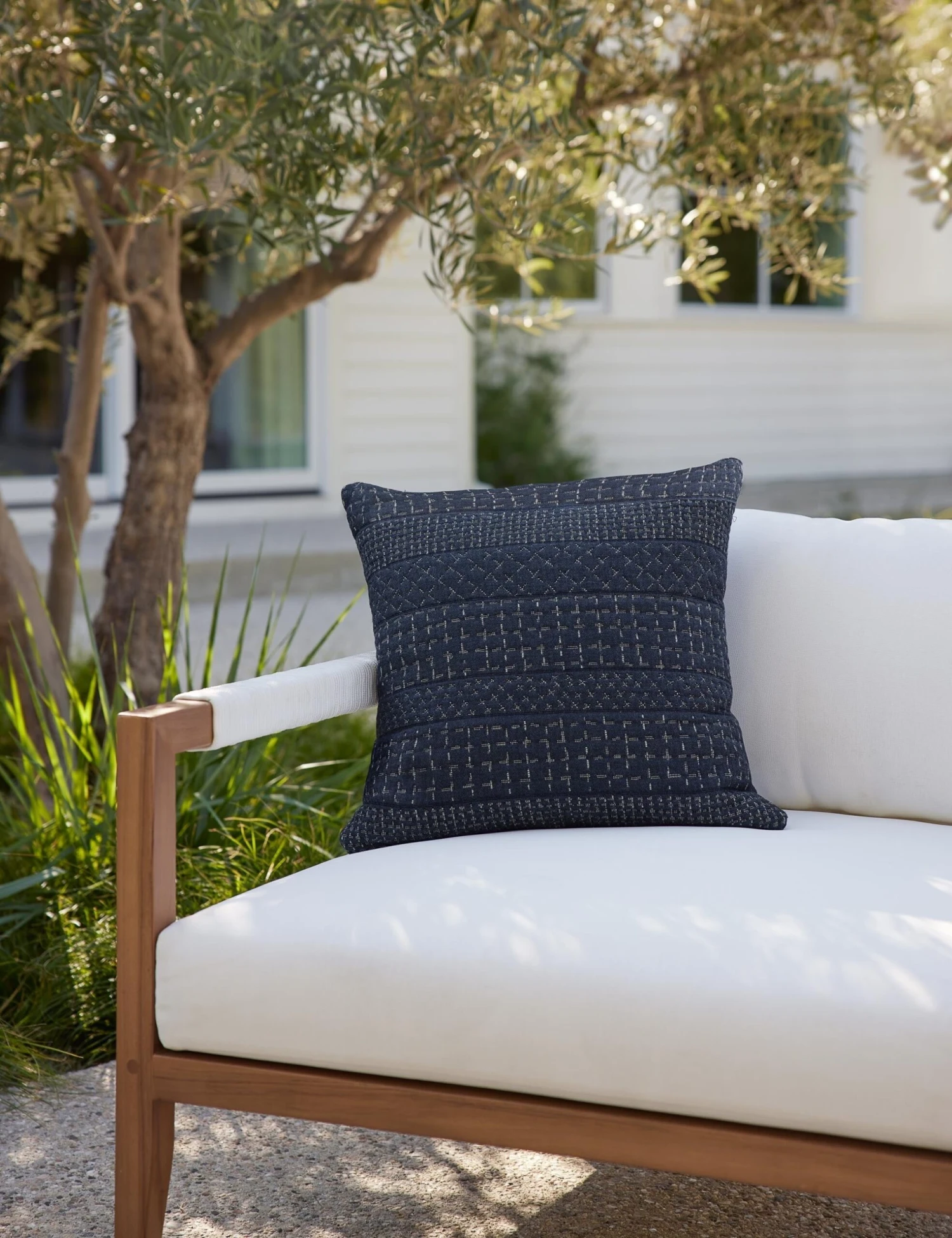 Larchmont Indoor / Outdoor Pillow By Sunbrella For Lulu And Georgia 2 Larchmont Indoor / Outdoor Pillow By Sunbrella For Lulu And Georgia - Image 2