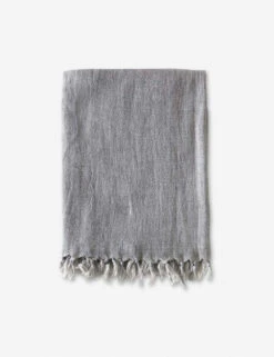Montauk Linen Blanket By Pom Pom At Home -Famous Decoration Store pom pom at home montauk blanket ocean 1 1 1564991625 9b6f2a87 7fe1 4ca2 bd3e 54286895661c