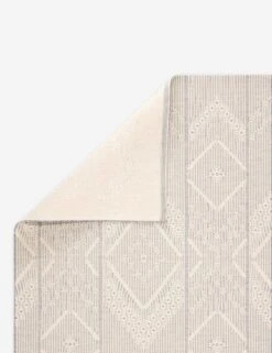 Rebekah Indoor / Outdoor Rug -Famous Decoration Store rebekah indoor outdoor rug gray and cream 2 1