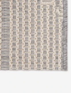 Rebekah Indoor / Outdoor Rug -Famous Decoration Store rebekah indoor outdoor rug gray and cream 3 1