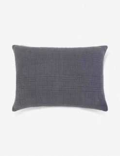 Arrowhead Textured Cotton Sham By Pom Pom At Home -Famous Decoration Store slate a2106882 e55f 48f0 9bce 9f162cc048ab