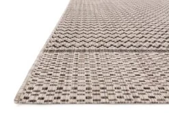 Sonya Indoor / Outdoor Rug -Famous Decoration Store sonya indoor outdoor rug grey and black 1 1
