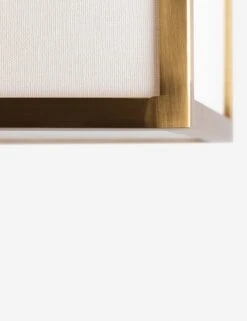 Soren Flush Mount Light -Famous Decoration Store soren sconce aged brass 2